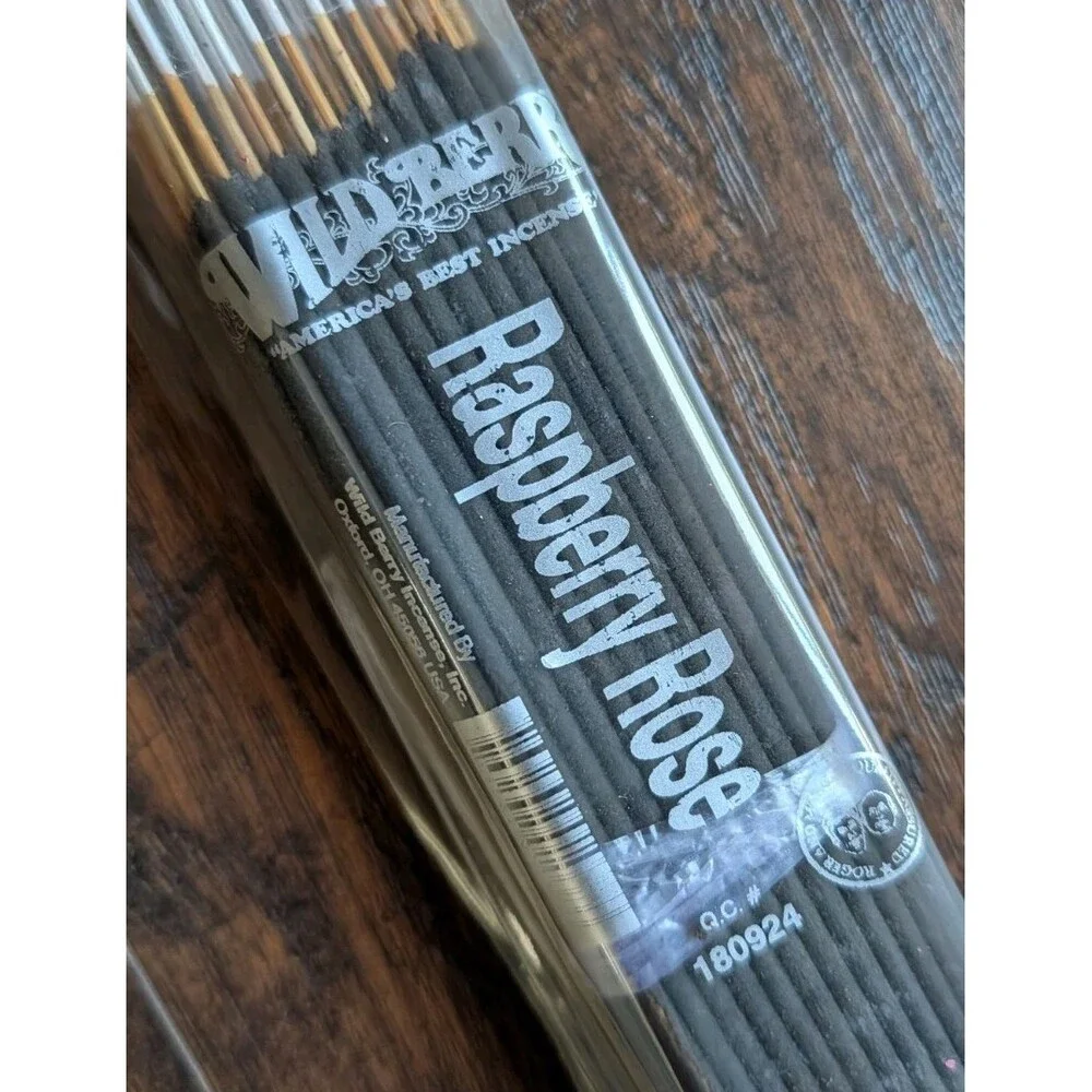 Wildberry Incense Sticks 100pk - RASPBERRY ROSE - Picture 2 of 3